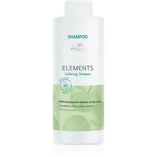 Wella Professionals Elements Calming sampon cu efect calmant pentru piele sensibila 1000 ml