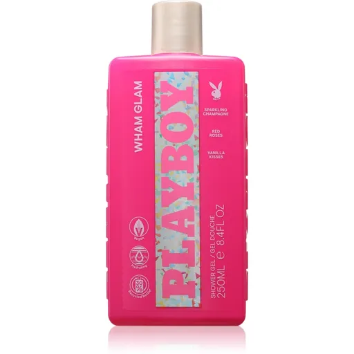 Playboy Wham Glam gel de duș pentru femei 250 ml