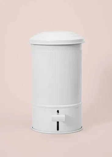 Cos de gunoi, L'essentiel Maison, STP0016, 26x17x32 cm, Alb