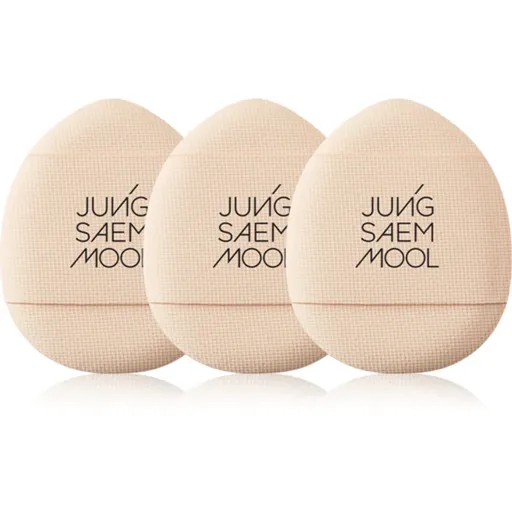 JUNG SAEM MOOL Skinny-Tap Puff burete precizie pentru fond de ten 3 buc