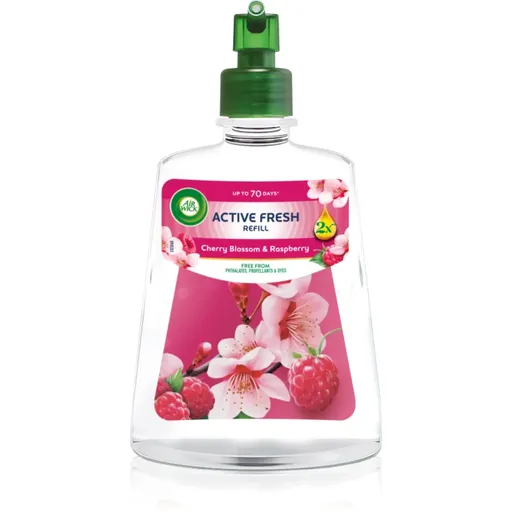 Air Wick Active Fresh Cherry Blossom & Rasberry odorizant de camera rezervă 228 ml