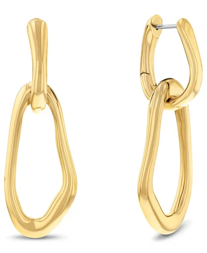 Calvin Klein Cercei suspendați din oțel pentru femei 2în1 Statement Links 35000750