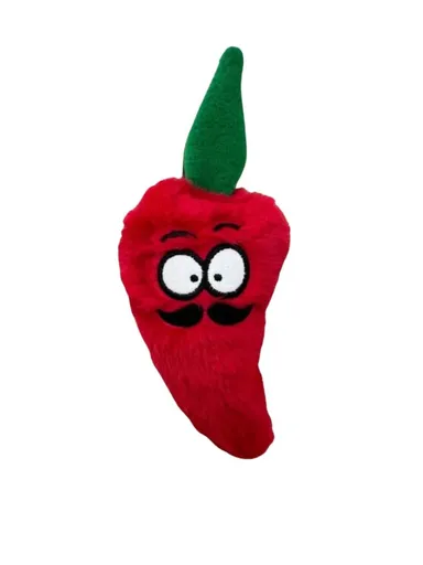 Jucărie pentru pisici, Paws & Whiskers, Miyav 1010, 100% MATERIAL TEXTIL PLUȘOS, Rosu