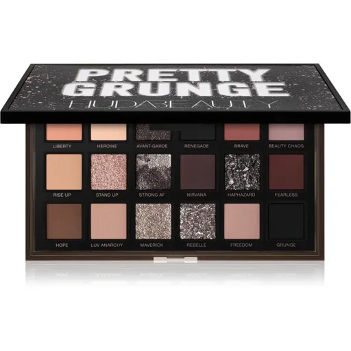 Huda Beauty Pretty Grunge Eyeshadow Palette paletă cu farduri de ochi 16.8 g