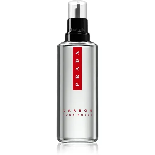 Prada Luna Rossa Carbon Eau de Toilette rezervă pentru bărbați Refill 150 ml