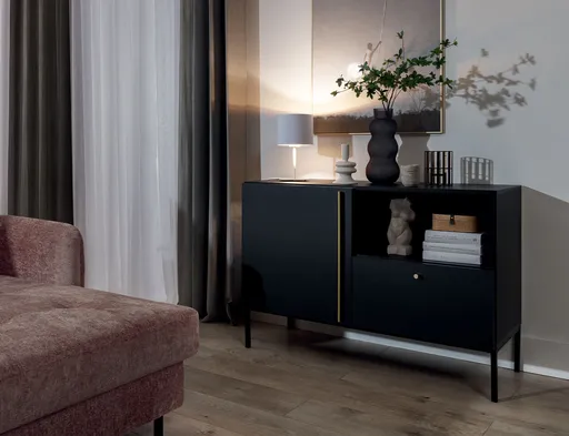 Lampa de masa ELTAP, Vespillo, 18x34 cm, 1xE27, 15W, otel/PVC, alb/auriu