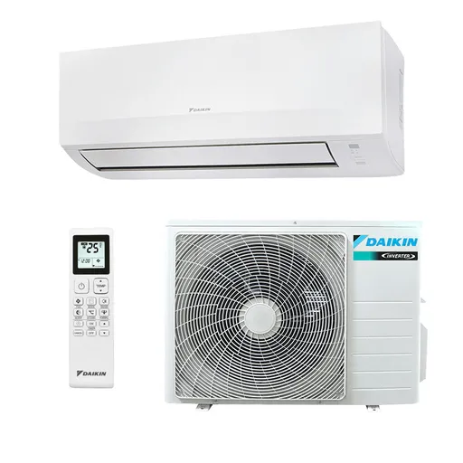 Aparat de aer conditionat inverter Daikin Sensira FTXC71E + RXC71E, 24000 BTU, 50 m², A, Wi-Fi, R-32, Alb