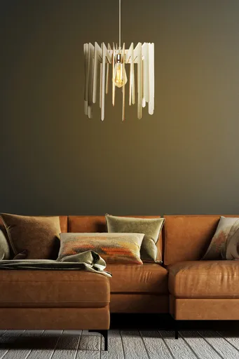 Lustra, Opviq, 390FLH1521, Alb