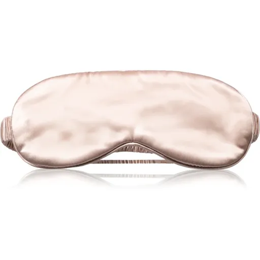 Crystallove Silk Eye Mask mască pentru dormit Gold