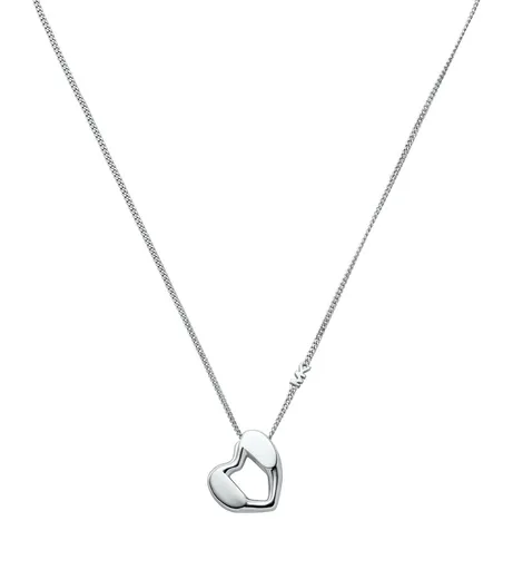 Michael Kors Colier delicat din argint cu inimă Love Kors MKC1777040