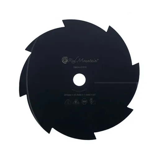 Disc Motocoasa, Grosime Lama 1.4 mm, Diametru Gaura Centrala 25.4 mm, Diametru Exterior 255 mm, 8 Dinti, Red Mountain