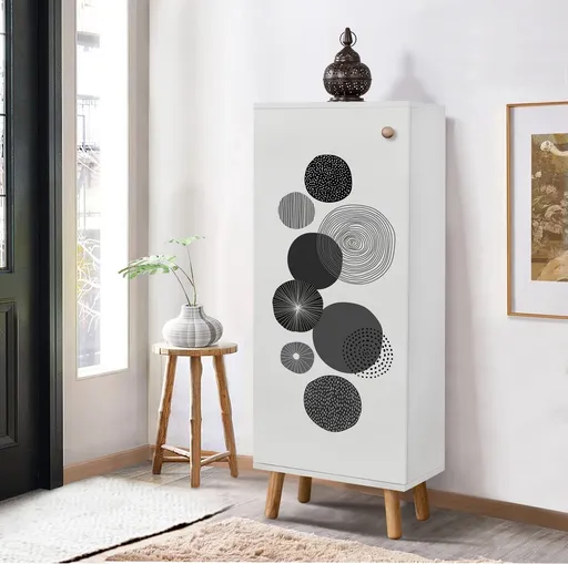 Pantofar, Hanah Home, Vegas, 50x135x38 cm, Alb