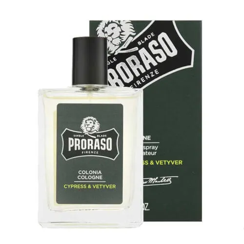 Proraso Apă de colonie cu chiparos și vetiver 100 ml