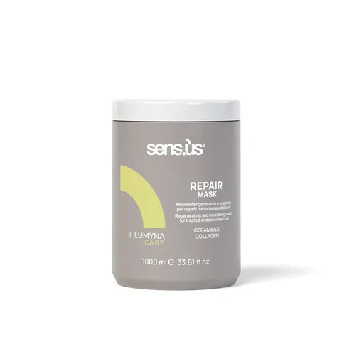 Masca Pentru Regenerarea Parului Tratat Chimic Sensus Illumyna Repair Mask, Gramaj: 1000 ml