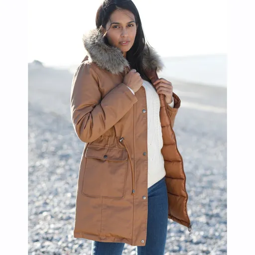 Parka/jachetă impermeabilă reversibilă