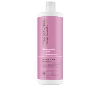 Paul Mitchell Șampon fără sulfați pentru păr vopsit Clean Beauty (Color Protect Shampoo) 1000 ml