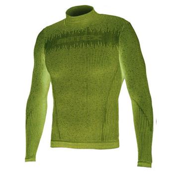 
                         Tricou de ciclism cu mânecă lungă - 3D TURTLENECK 
                