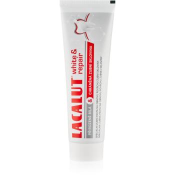 Lacalut White & Repair pastă de dinți pentru refacerea smaltului dintilor 75 ml