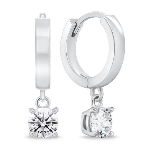 Brilio Silver Cercei din argint cercuri cu pandantive EA494W