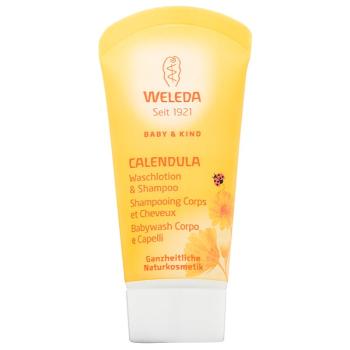 Weleda Baby and Child Gel de dus si sampon pentru copii galbenele 20 ml