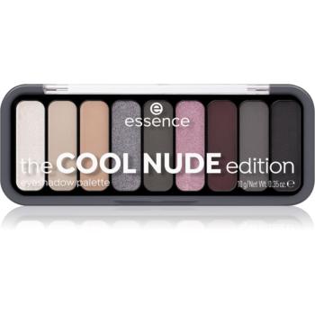 Essence The Cool Nude Edition paletă cu farduri de ochi 10 g