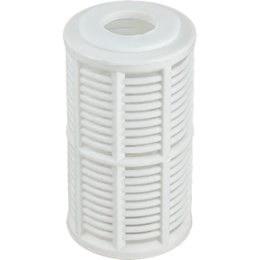 Cartus filtrare apa, plastic, 10", 60 microni, plasa de poliester, pentru carcase filtrare, filtrare nisip/rugina/sedimente in suspensie