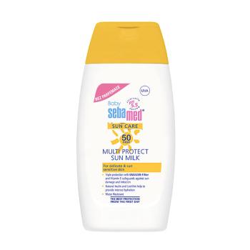 Sebamed Lapte de protecție solară fără parfum OF 50+ Baby (Multi Protect Sun Milk) 200 ml