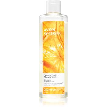 Avon Senses Orange Twist gel de dus revigorant 250 ml