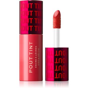 Makeup Revolution Pout Tint lip gloss cu efect de hidratare culoare Sweetie Coral 3 ml