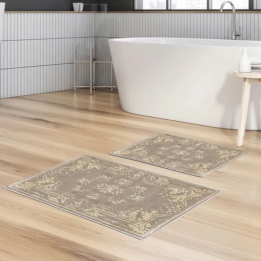 Set covorase de baie, L'essentiel Maison, Kt481 V2, Multicolor