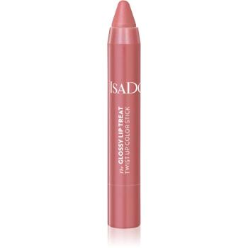 IsaDora Glossy Lip Treat Twist Up Color ruj hidratant culoare 03 Beige Rose 3,3 g