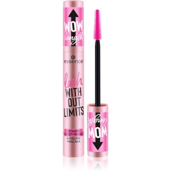 Essence lash WITHOUT LIMITS EXTREME Mascara pentru volum si lungire culoare Black 13 ml