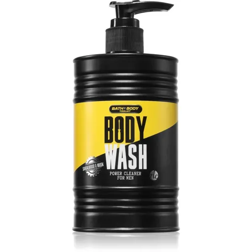 Accentra BATH and BODY TOOLKIT gel de duș cu pompa pentru bărbați 400 ml