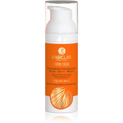 BasicLab Dermocosmetics Protecticus emulsie nuanțatoare SPF 50+ 50 ml
