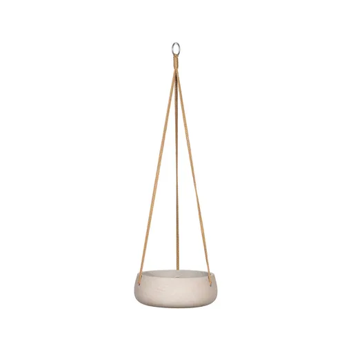 Pottery Pots Jardinieră suspendată Eileen, gri antic, dimensiuni multiple - ghivece ceramice Mărime: S - v. 9 cm, ⌀ 24 cm