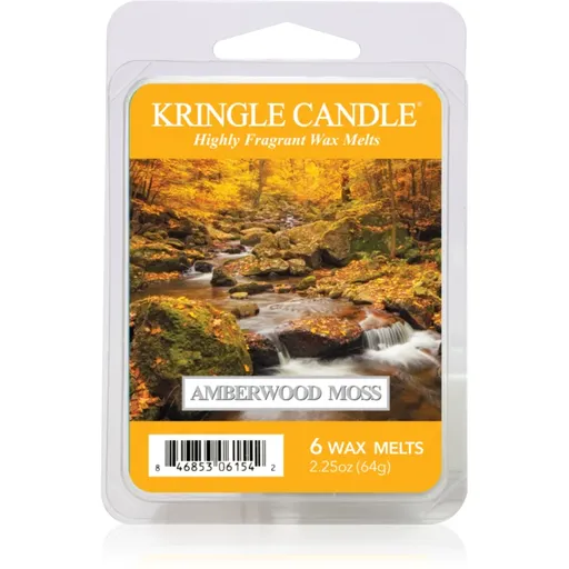 Kringle Candle Amberwood Moss ceară pentru aromatizator 64 g