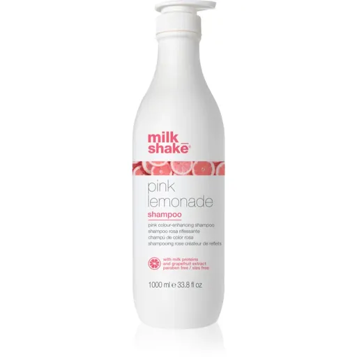 milk_shake® Pink Lemonade șampon nuanțator pentru par blond odstín Pink 1000 ml