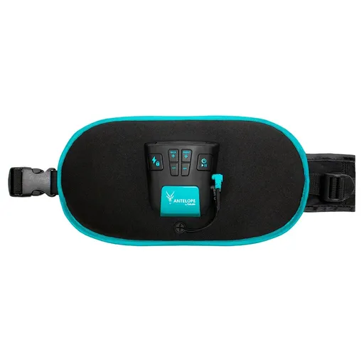 Aparat de masaj Beurer Antelope Corefit II, 9 programe, 40 trepte, Forma ergonomica, EMS, Afisaj LCD, Negru / Syn