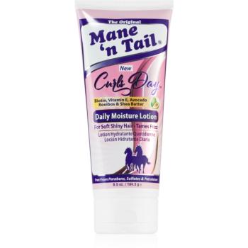 Mane 'N Tail Curls Day Daily Moisture Lotion tratament de hidratare fara clatire pentru par fin 192 ml