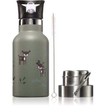 FRESK Nordic sticlă termos Deer Olive 350 ml