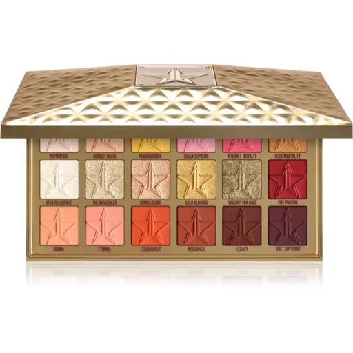Jeffree Star Cosmetics Artisty Palette Gold Blooded paletă cu farduri de ochi 18x1.5 g