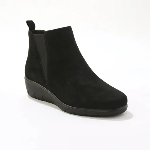 Ghete din piele cu talpă plată, confecționate din piele flexibilă LWG