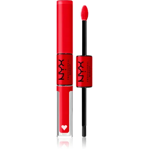 NYX Professional Makeup Shine Loud High Shine Lip Color ruj de buze lichid lucios culoare 17 - Rebel In Red 6,5 ml