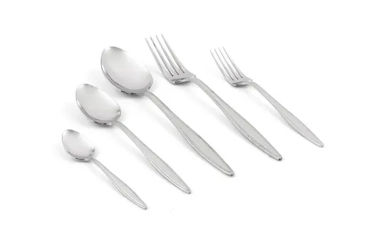 Set tacamuri, Hermia, 960DYN1711,  Furculiță de masă: 20,8 cm (12 bucăți), Argintiu