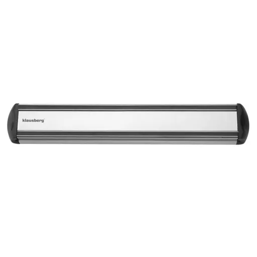 Suport magnetic cutite Klausberg KB 7247, 38,5 cm, Otel inoxidabil, Negru
