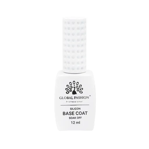 Base Coat Silicon - Global Fashion Soak-Off - 12 ml Transparent, TPO Free