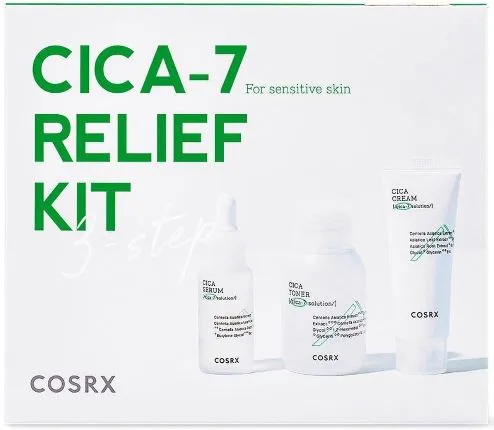 COSRX Set de cadou pentru îngrijirea tenului Pure Fit Cica-7 Kit