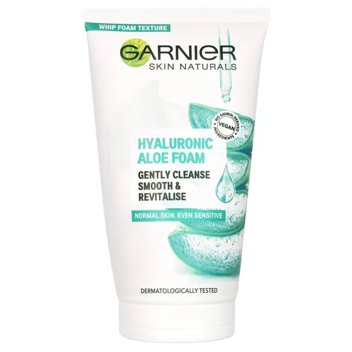 Garnier Spumă de curățare pentru piele Skin Naturals (Hyaluronic Aloe Foam) 150 ml