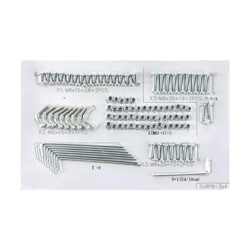 Blumfeldt set de șuruburi - Mondo 3 x 4