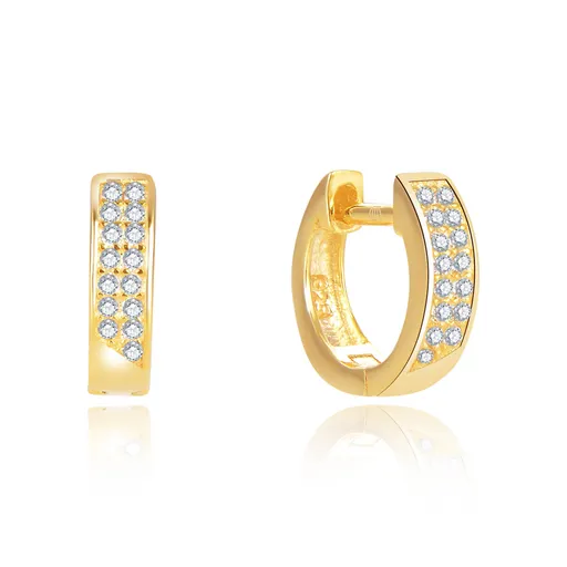 Beneto Cercei atemporali placați cu aur AGUC2609-GOLD